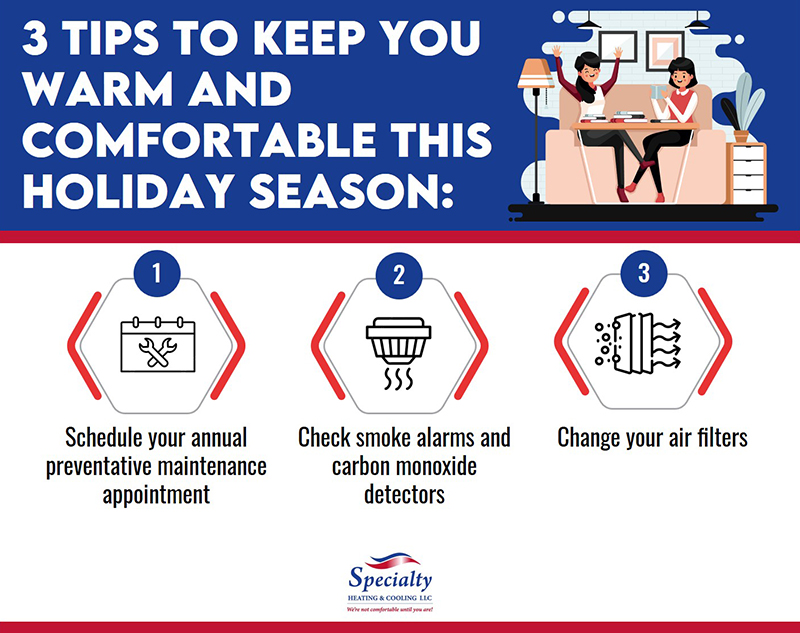Ways to keep warm and comfortahle this holiday season